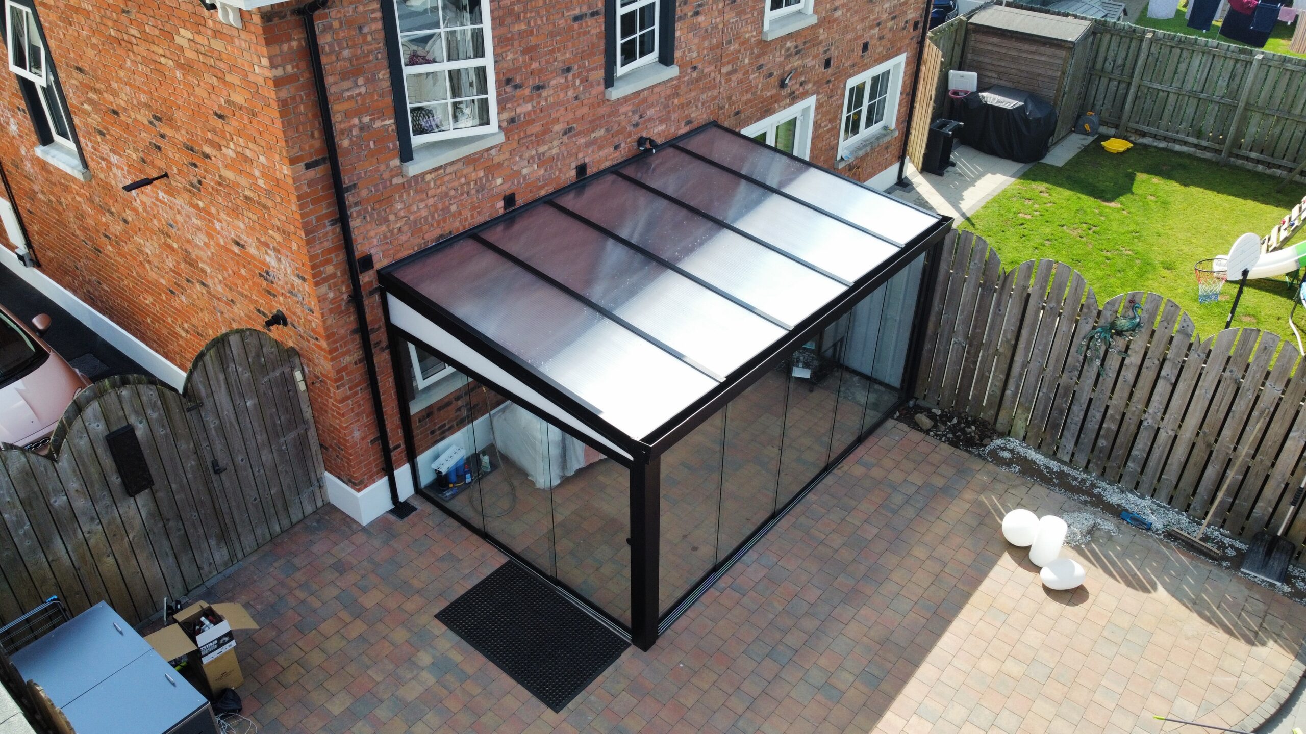 glass room aluminium veranda newtownabbey